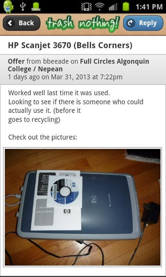 Imagen 2 para Freecycle + trash nothing…
