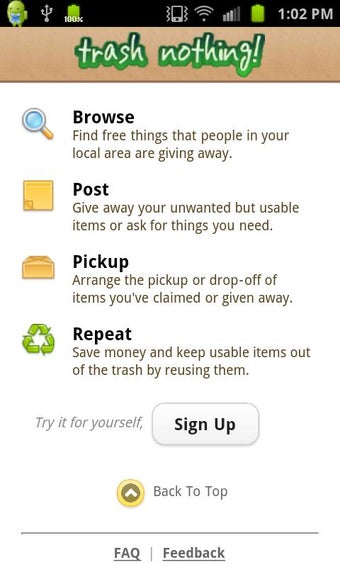 Imagen 3 para Freecycle + trash nothing…