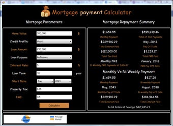Imagen 0 para Mortgage Payment Calculat…