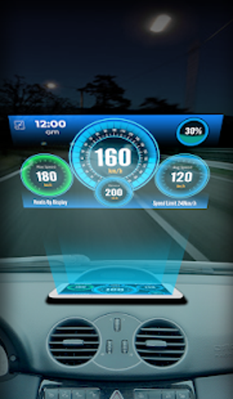 Imagen 1 para HUD Speedometer Digital: …
