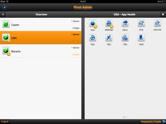 Image 1 for Pivot Admin for iPad