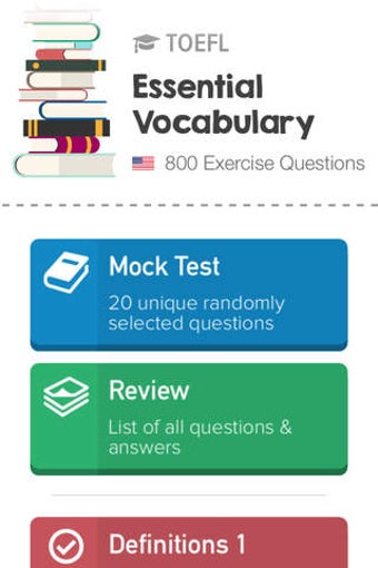 Image 0 for TOEFL Vocabulary & Senten…