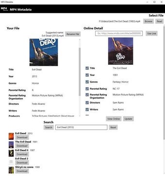 Imagen 2 para MP4 Metadata for Windows …