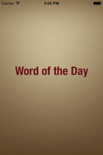 Image 0 for Word of the Day