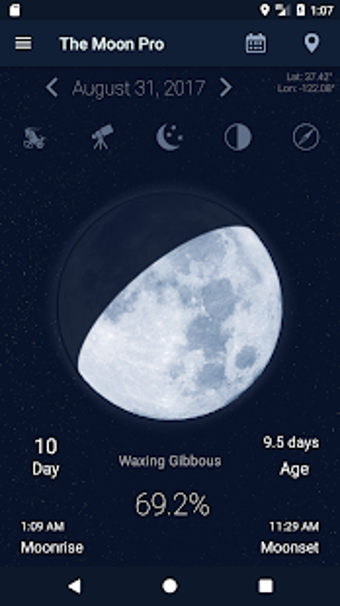 Image 1 for The Moon Pro - Calendar m…