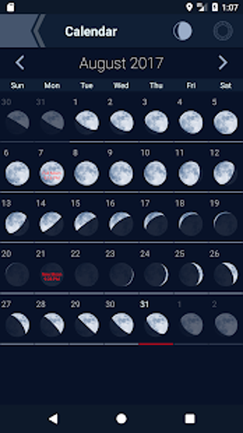 Image 0 for The Moon Pro - Calendar m…