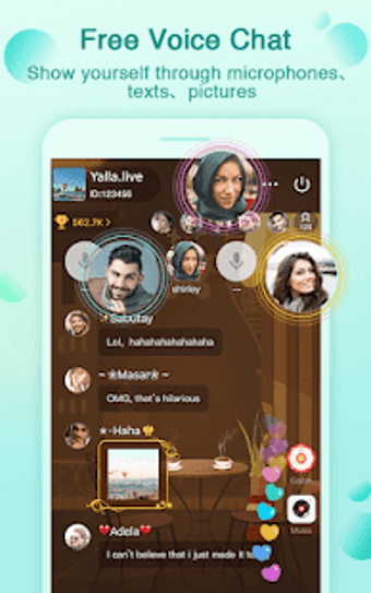Imagen 0 para Yalla-Free Voice Chat Roo…
