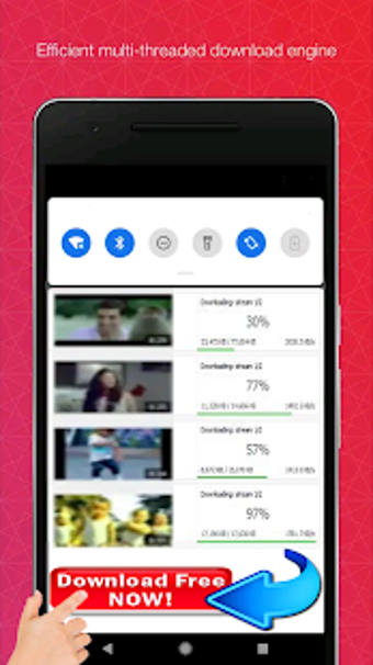 Imagen 1 para Downloader HD Video and M…