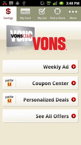 Vons Screen Captures 1