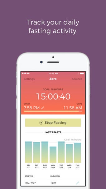 Image 2 for Zero - Fasting Tracker