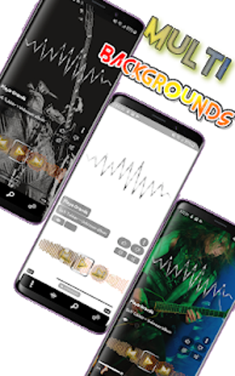 Image 0 for Poweramp Skin RocknRoll