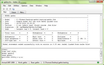 Image 0 for Gekko Simulation Software