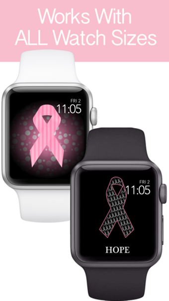 Image 3 for Pink Ribbon Watch Faces -…