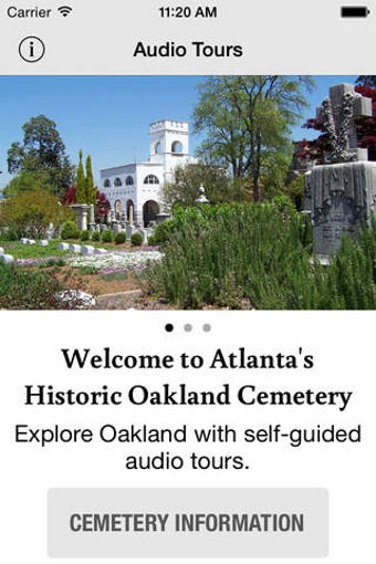Image 0 for Oakland Cemetery Audio To…