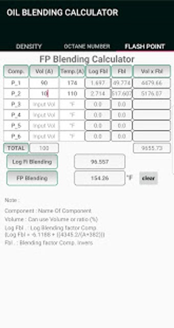 Image 3 for Fuel Oil Blending Calcula…