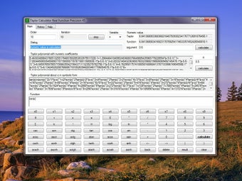 Image 0 for Taylor Calculator Real 45
