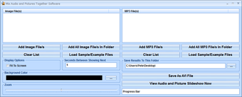 Imagen 0 para Mix Audio and Pictures To…