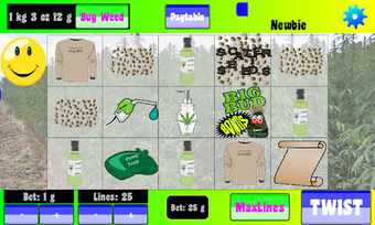 Image 1 for Stoner Slots ][ Marijuana…