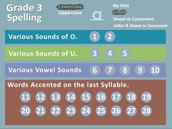 Image 0 for Third Grade Spelling with…