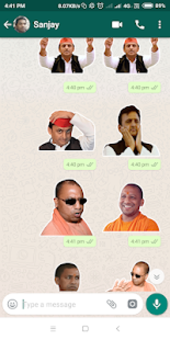 Image 2 for Politics Stickers For Wha…
