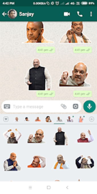 Imagen 0 para Politics Stickers For Wha…