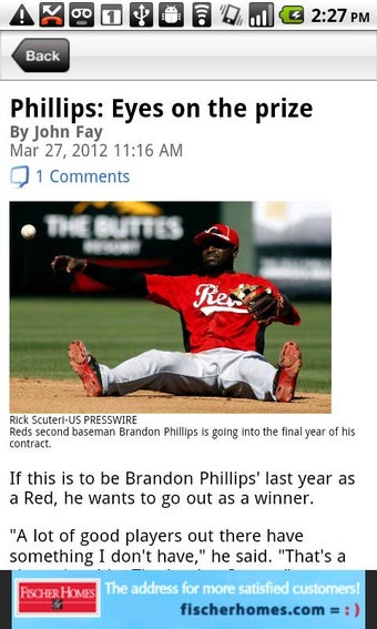 Imagen 3 para Cincinnati.Com Baseball R…