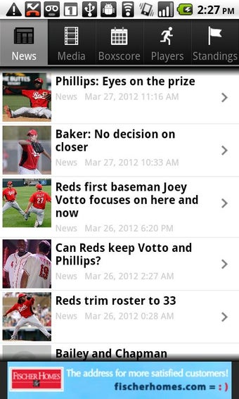 Imagen 1 para Cincinnati.Com Baseball R…