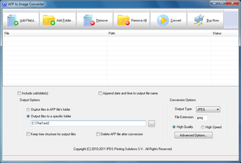 Imagen 0 para AFP to Image Converter