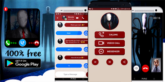 Image 0 for slender Man's video call …