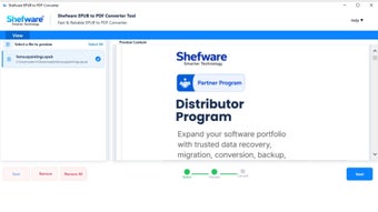 Imagen 0 para Shefware EPUB to PDF Conv…