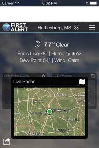 Image 0 for WDAM 7 Hattiesburg Weathe…