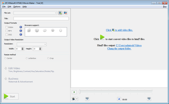 Image 0 for HTML5 Movie Maker (64 bit…