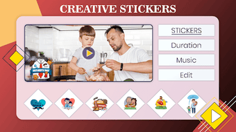 Image 1 for Fathers Day Video Maker w…