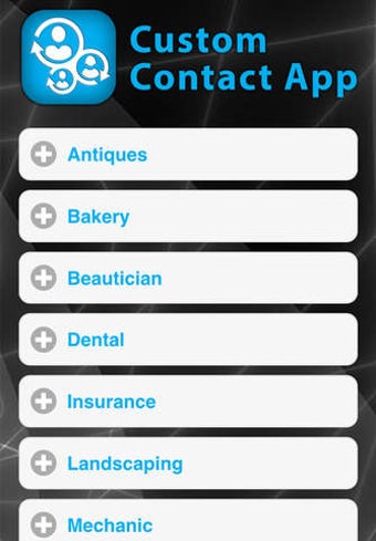 Image 0 for Custom Contact App