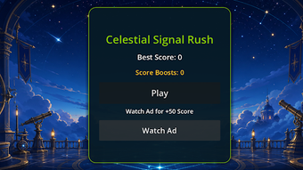 Imagen 0 para Celestial Signal Rush