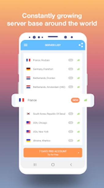 Imagen 1 para VPN Korea - free and fast…