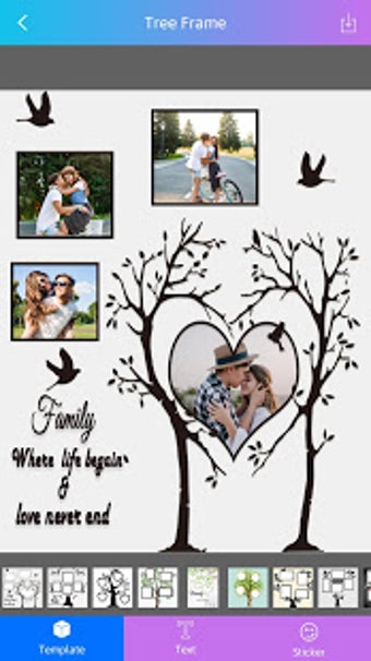 Imagen 2 para Photo Frame - Tree Frame