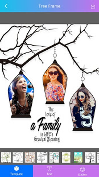 Imagen 1 para Photo Frame - Tree Frame