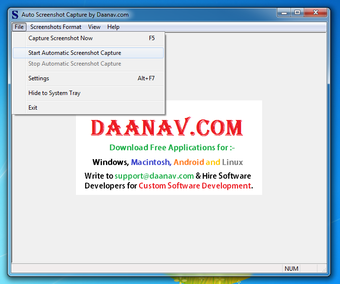 Imagen 1 para Auto Screenshot Capture