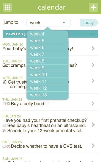 Imagen 4 para The Bump Pregnancy Tracke…