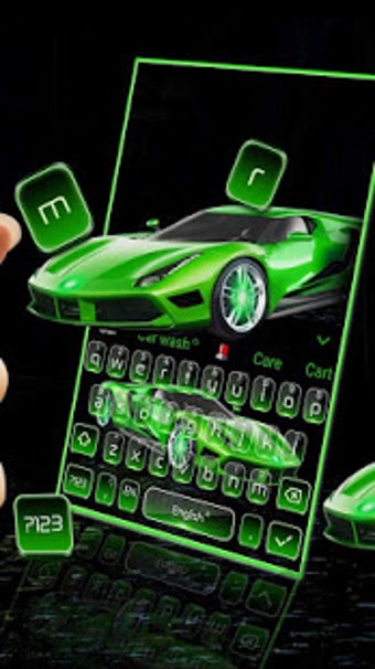 Image 0 for Super Car Keyboard
