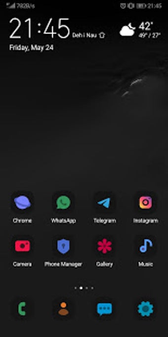 Imagen 2 para ONE - UI Dark EMUI/MUI 9.…
