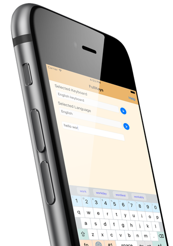 Imagen 2 para FullKeys Keyboard
