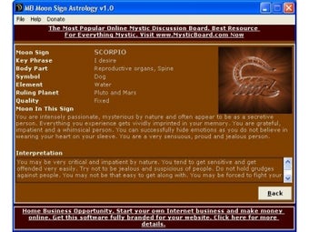 Image 0 for MB Moon Sign Astrology