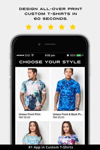 Image 0 for Custom T-Shirt Design - D…