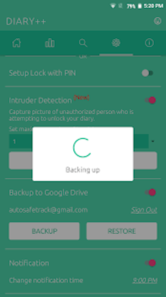 Image 2 for Diary with lock