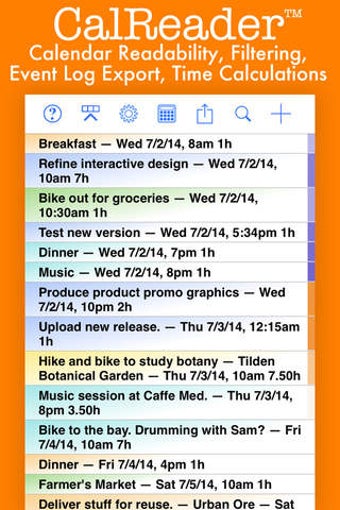 Image 0 for CalReader - Calendar Read…