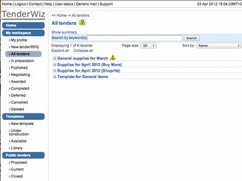 Image 0 for TenderWiz