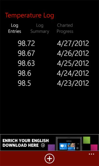 Imagen 3 para Temperature Log for Windo…