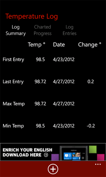 Imagen 0 para Temperature Log for Windo…